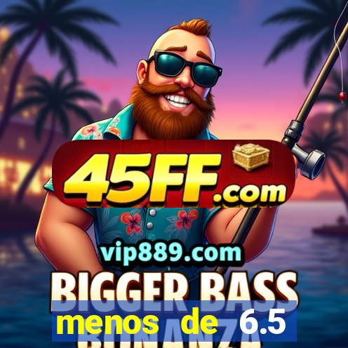 menos de 6.5 escanteios o que significa